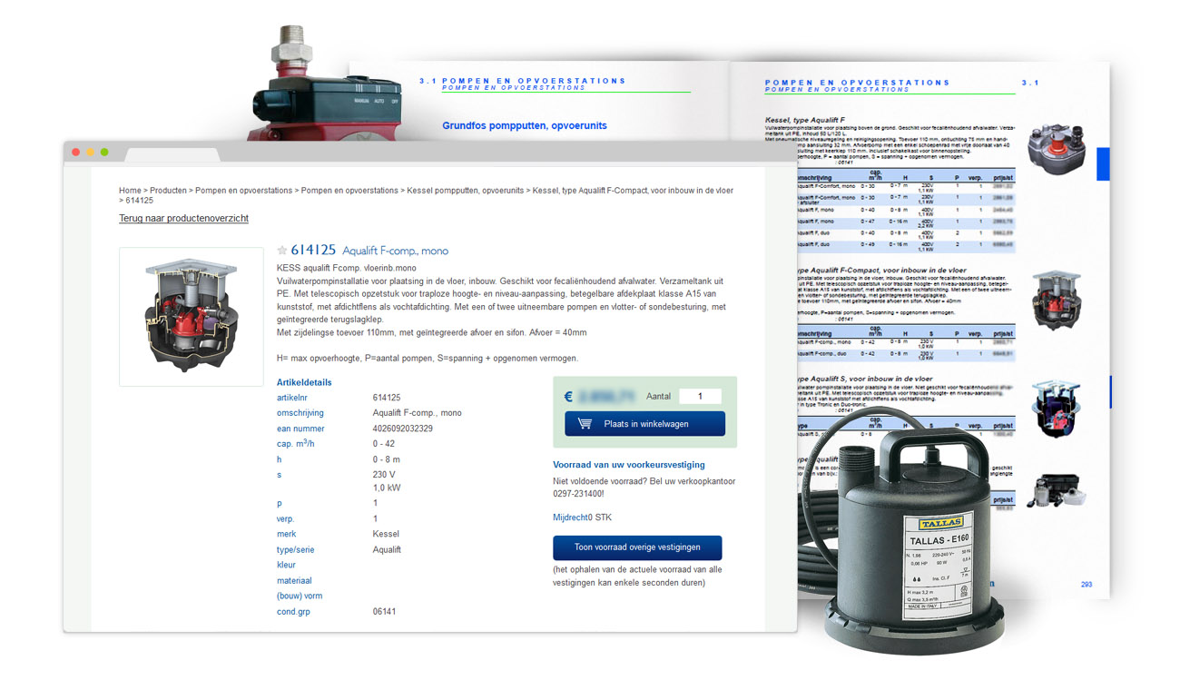 catalogus en webshop Van Walraven